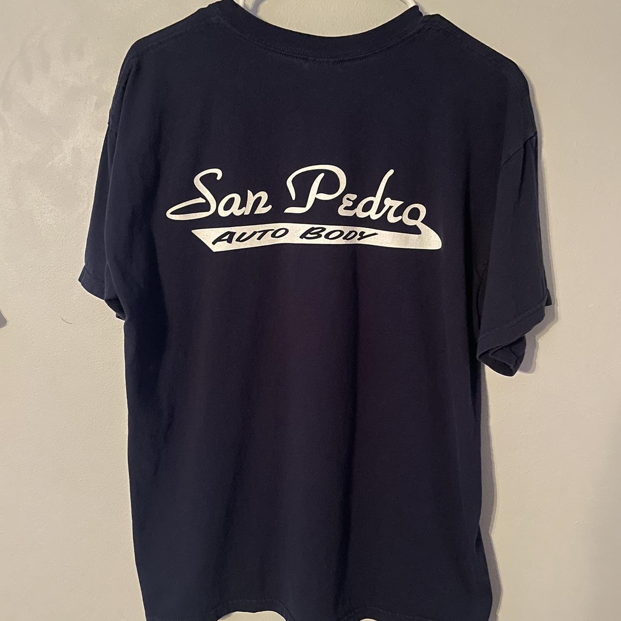 San Pedro Auto Body men’s size large T shirt Local... Depop