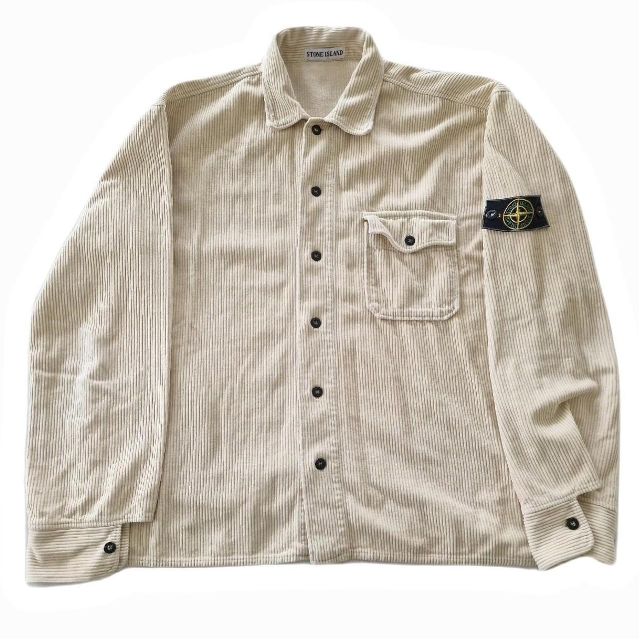 超希少 L STONE ISLAND 95AW Jumbo Cord Shirt - シャツ