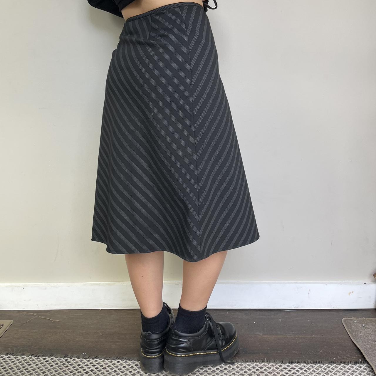 THE LIMITED Women's Black and White Skirt (4)