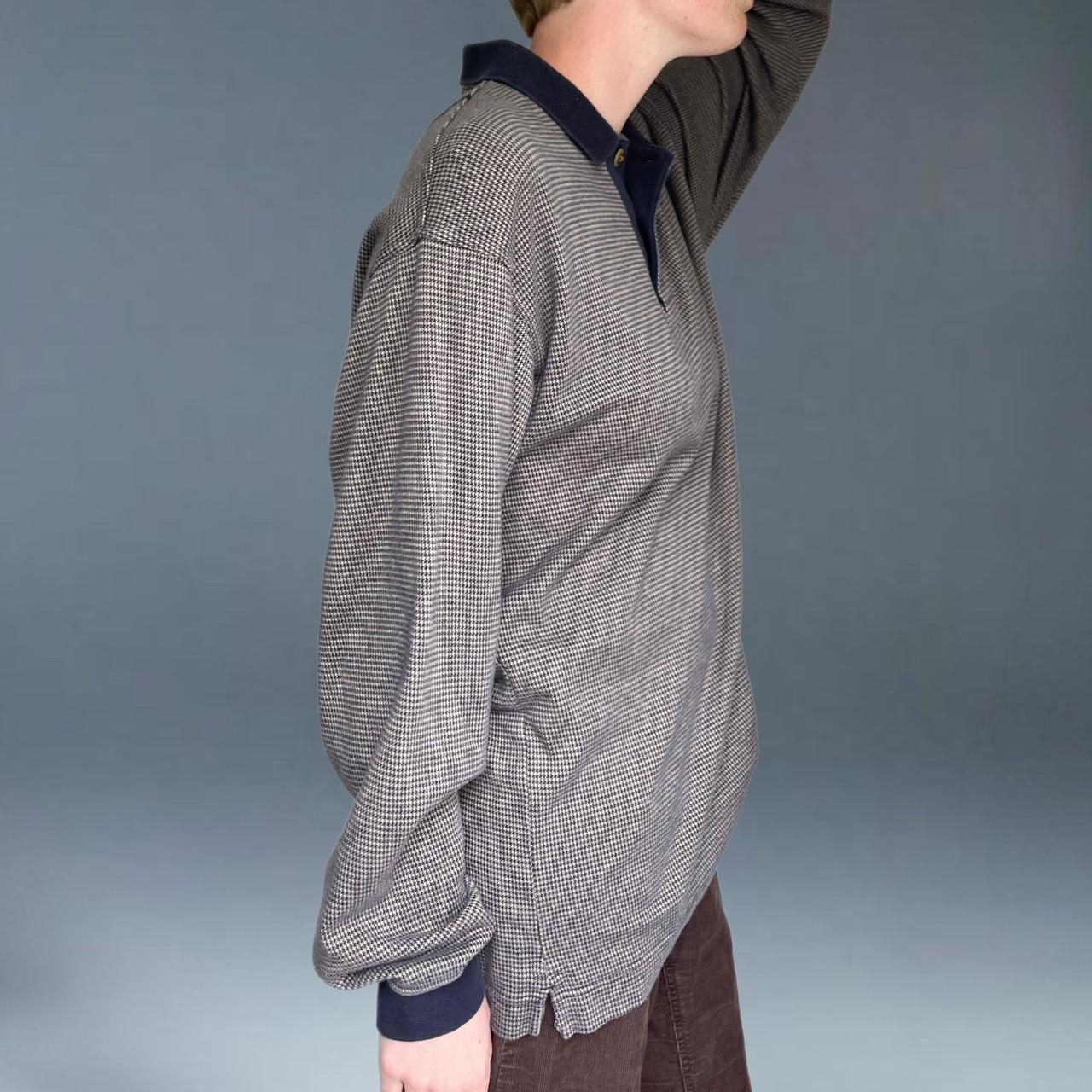 Cutter & Buck Women's Navy and Blue Jumper Depop