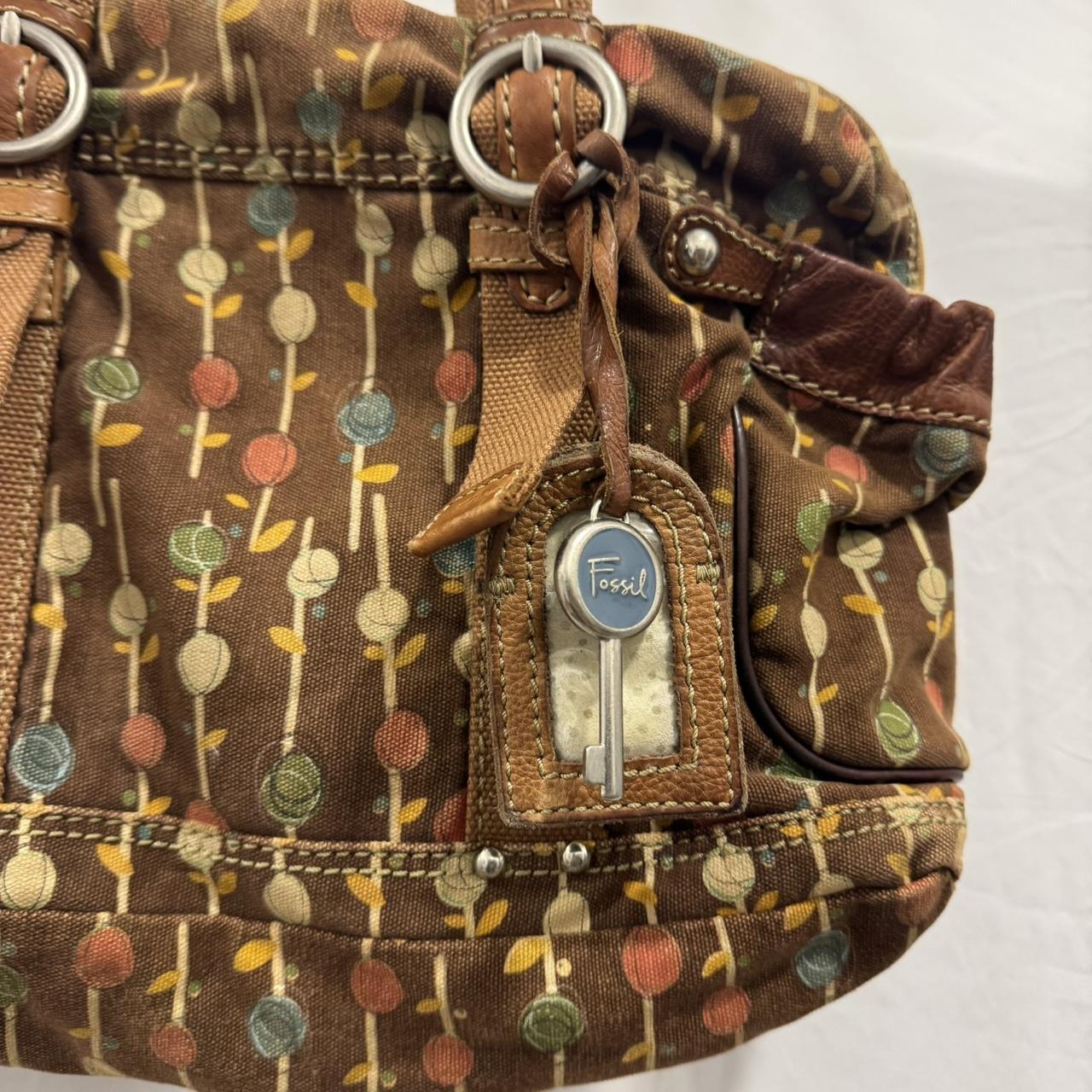 Fossil Women's Satchels - Brown/Multi – y2k flora… - image 2