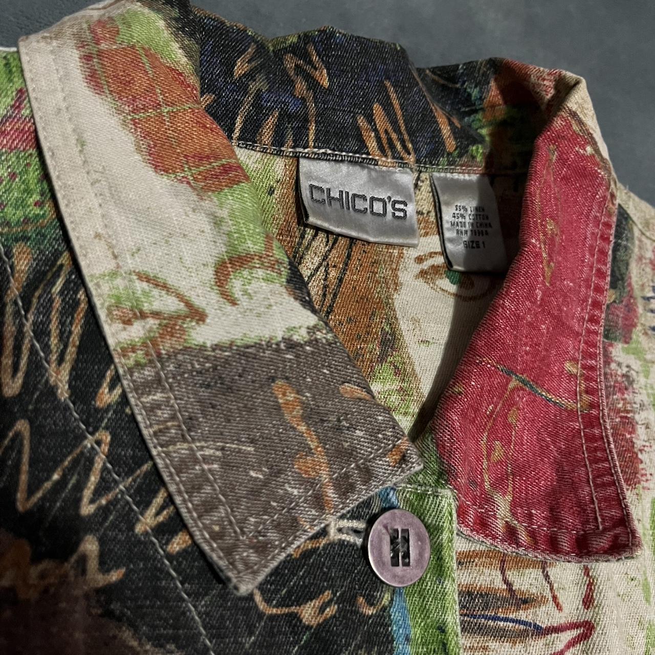 Chico's Men's Jacket - Multi/Green – Multi-colour… - image 2