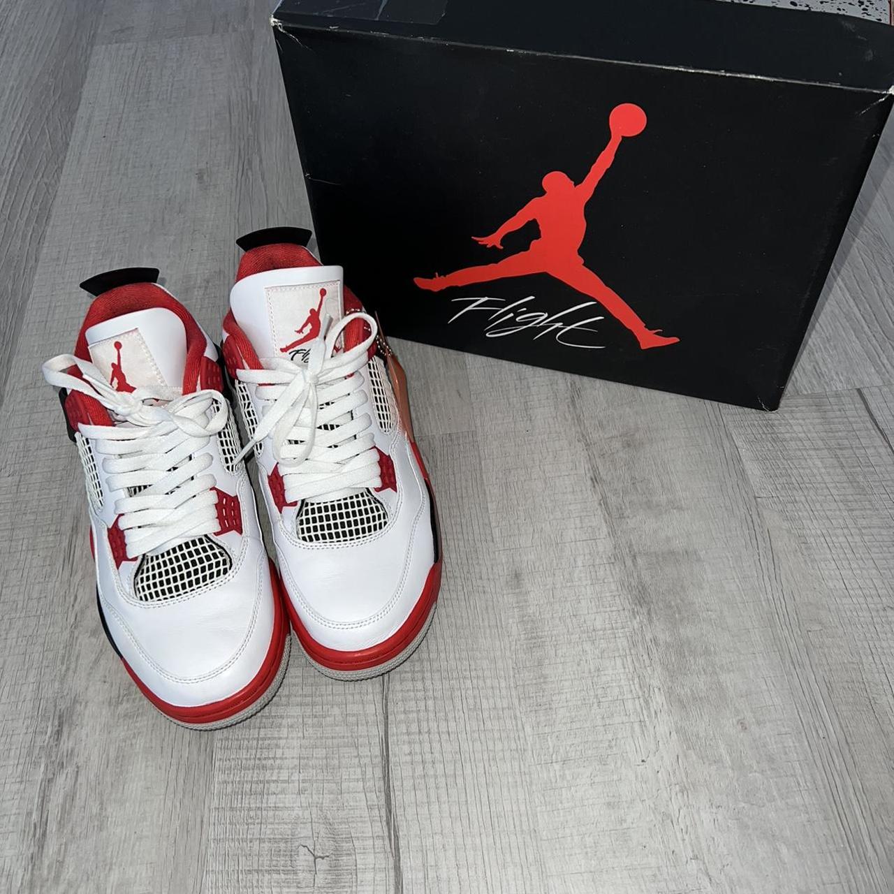 Air Jordan Shoes Jordan Retro Ps Fire Red Jordan Wearing Jordan 4&