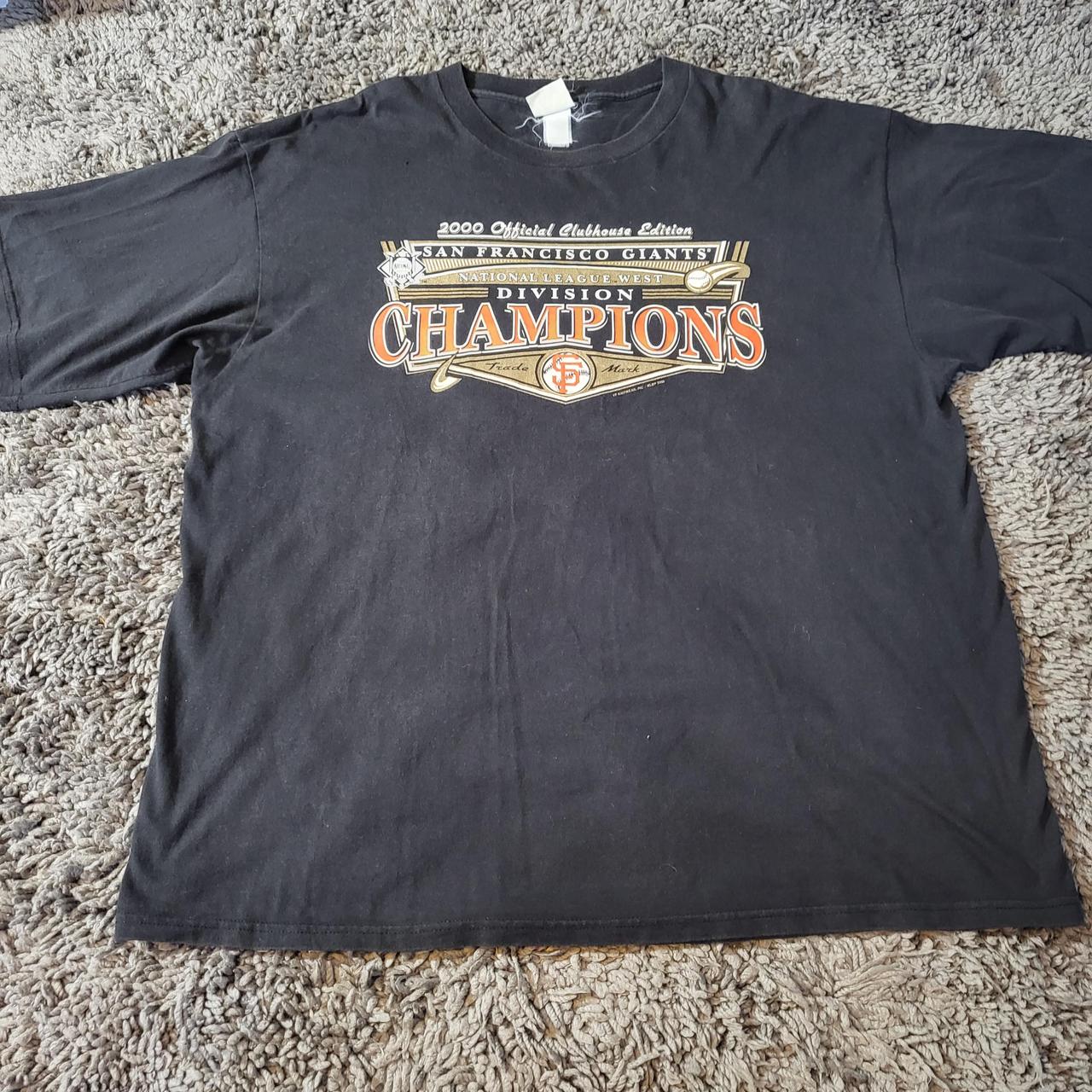 San Francisco Giants NL West Division Champions shirt