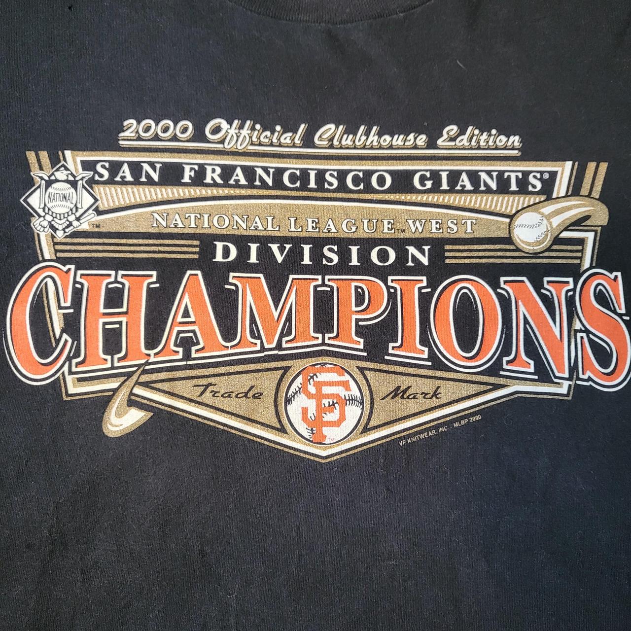 San Francisco Giants 2000 N.L. West Division - Depop