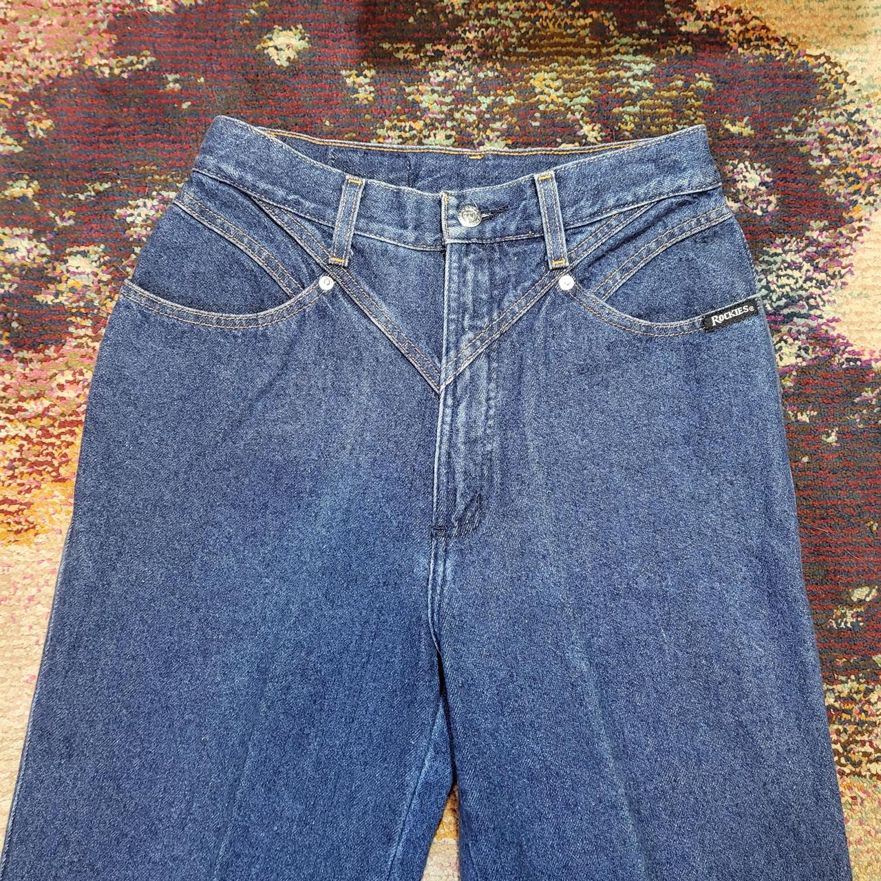 Rocky Mountain Women's Blue and Navy Jeans | Depop