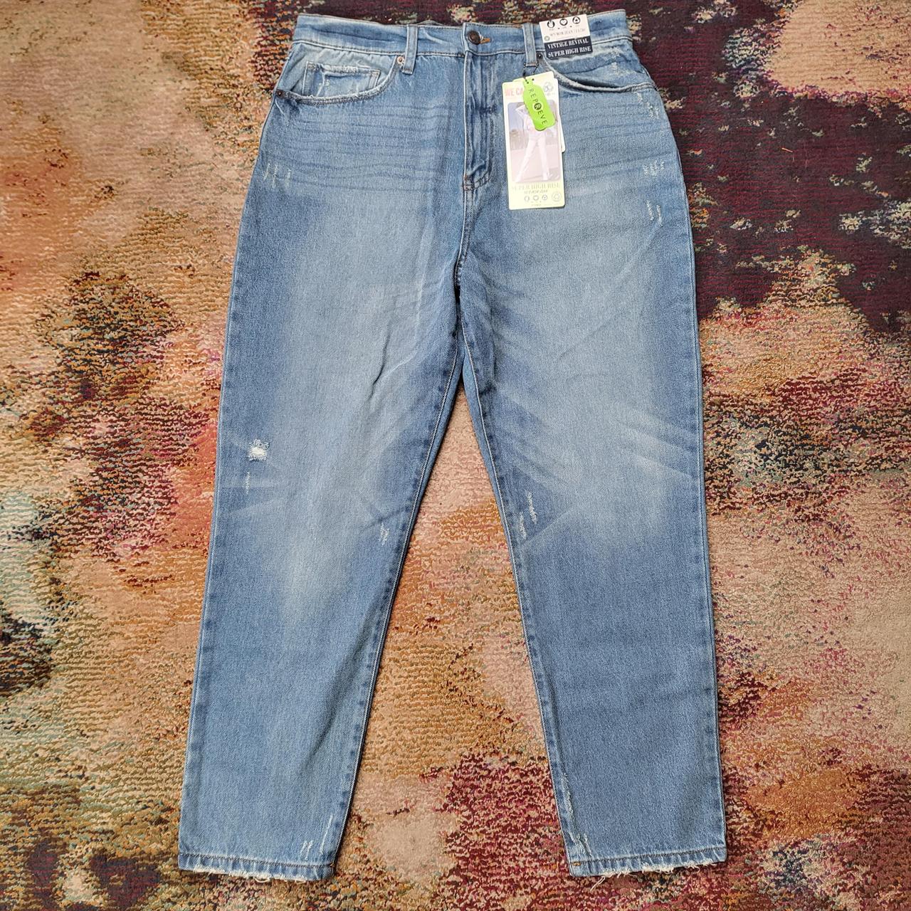 Rewash Super High Rise 90s Mom Jeans Brand... - Depop