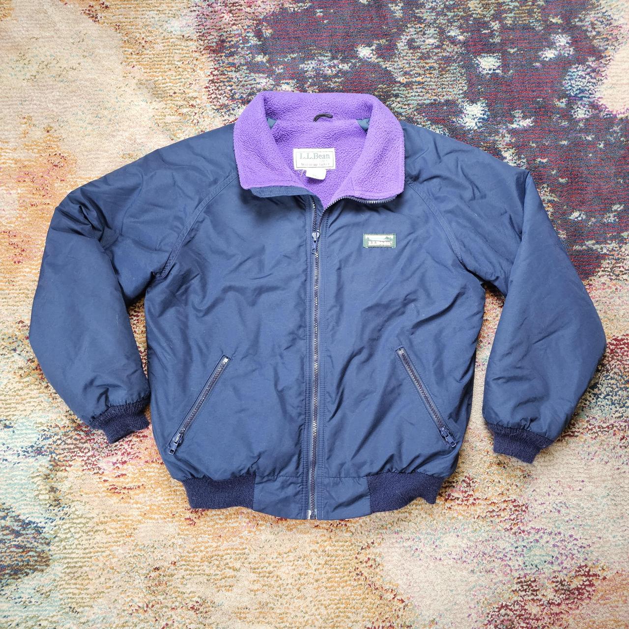 Vintage ll bean bomber on sale jacket