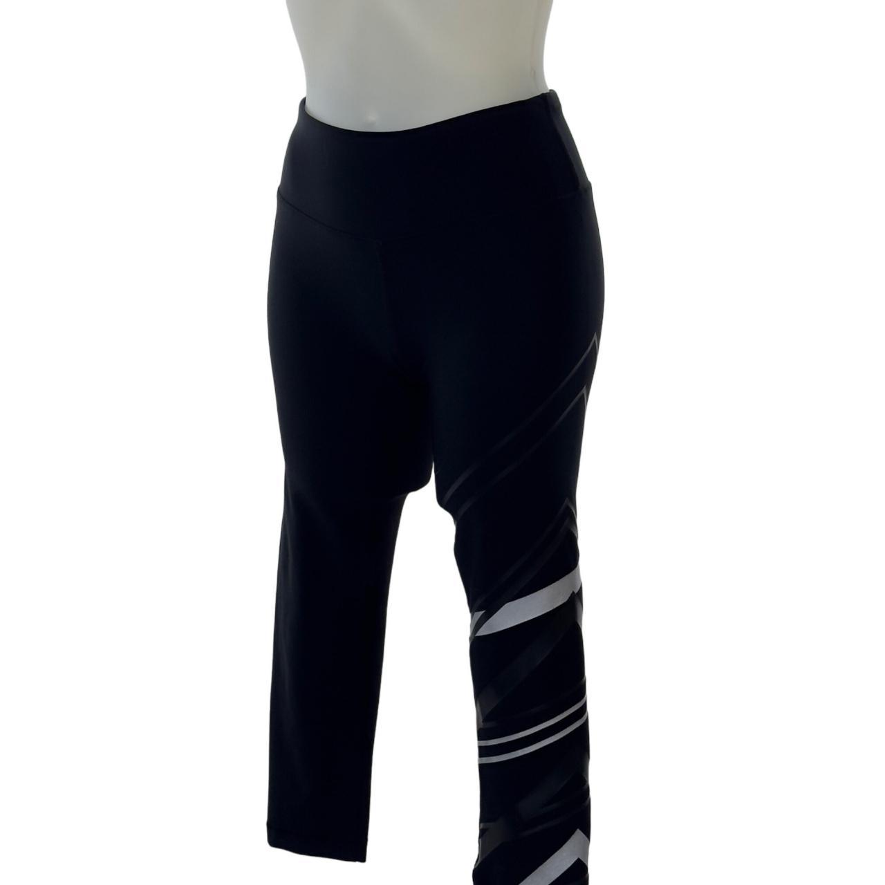 90 DEGREE by REFLEX Women's Leggings Black Stretch Depop