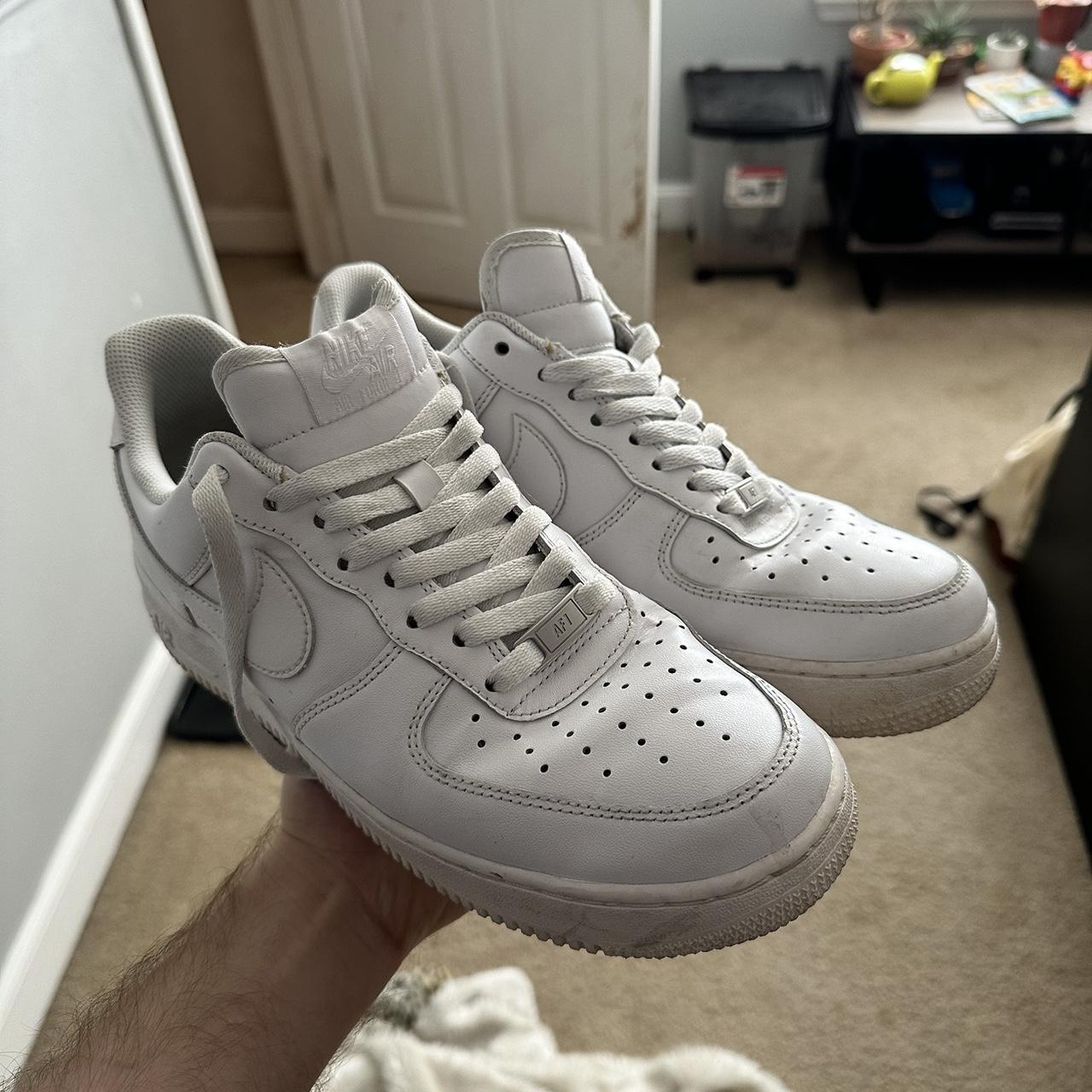 men's white af1