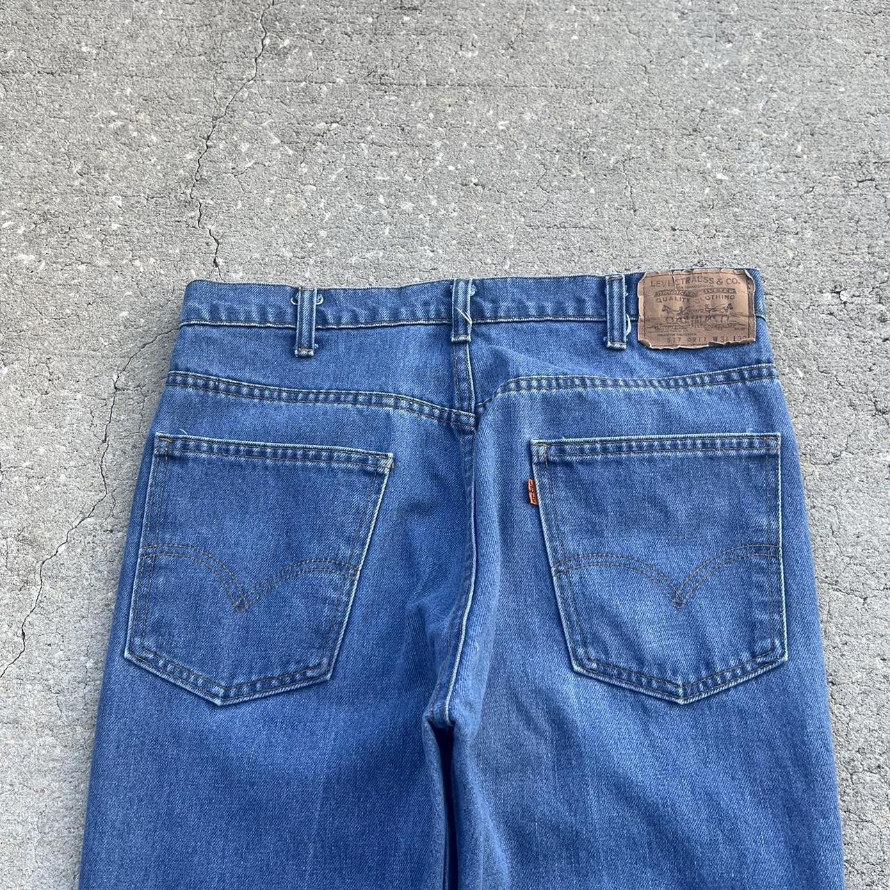 Vintage 70s Levi’s Orange Tab Made in USA Baggy... - Depop