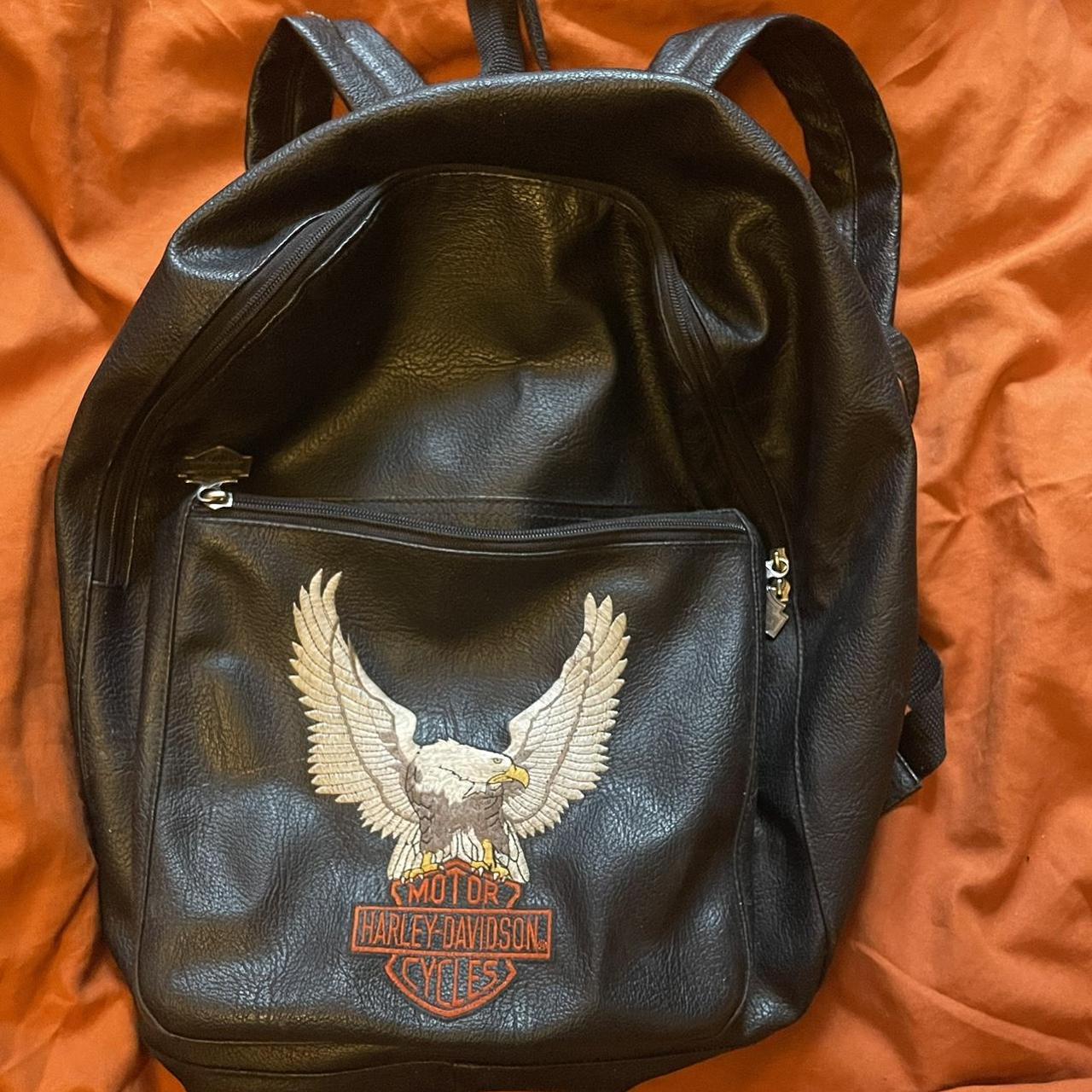 Vintage Genuine HarleyDavidson Leather... Depop