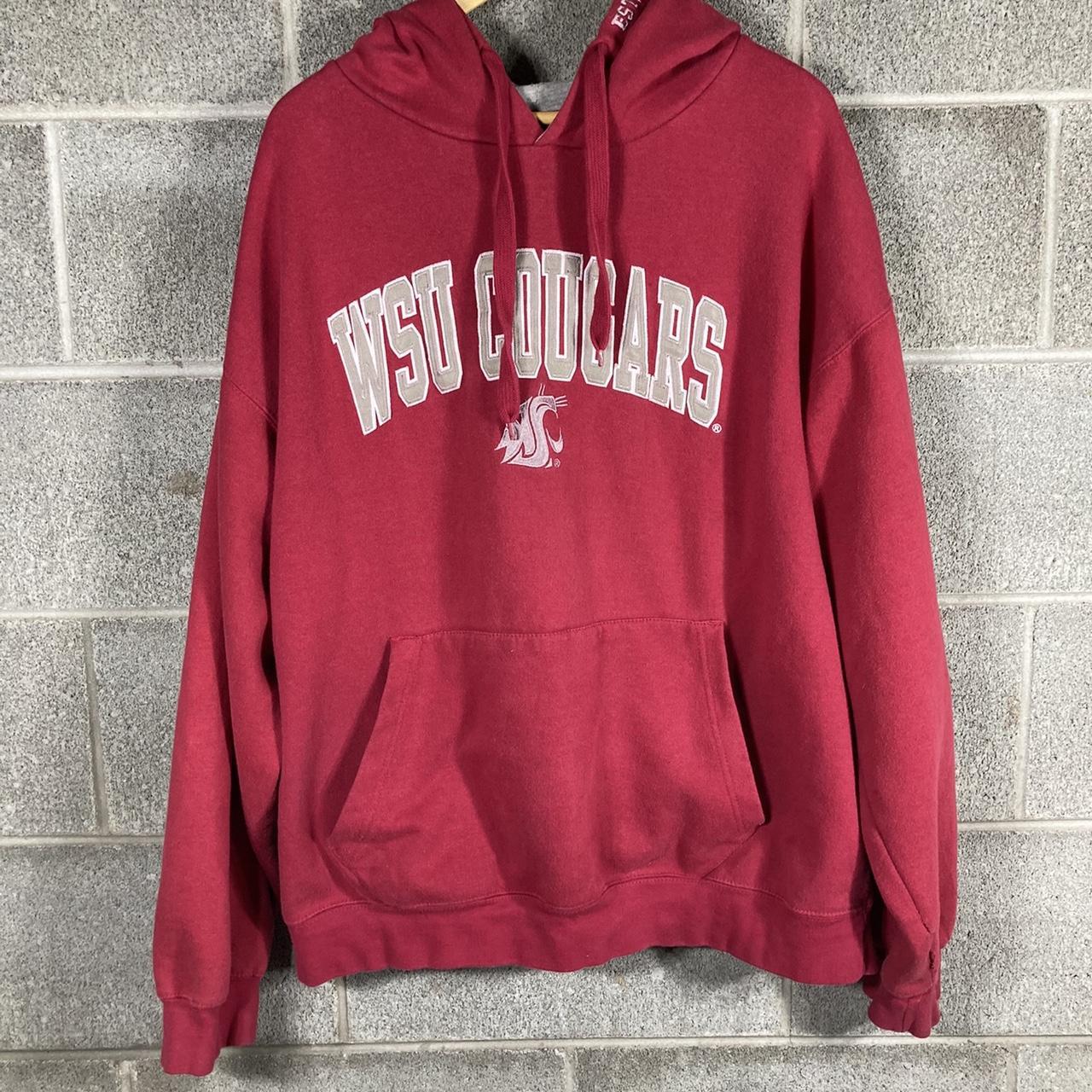 Vintage Washington state university sweatshirt Size:... - Depop