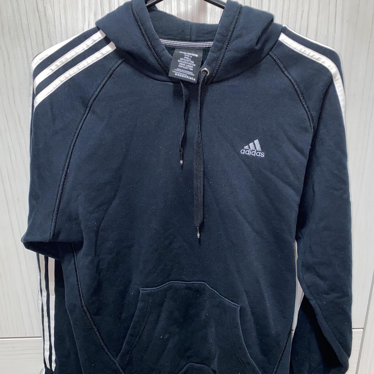 adidas zip up jumper - Depop