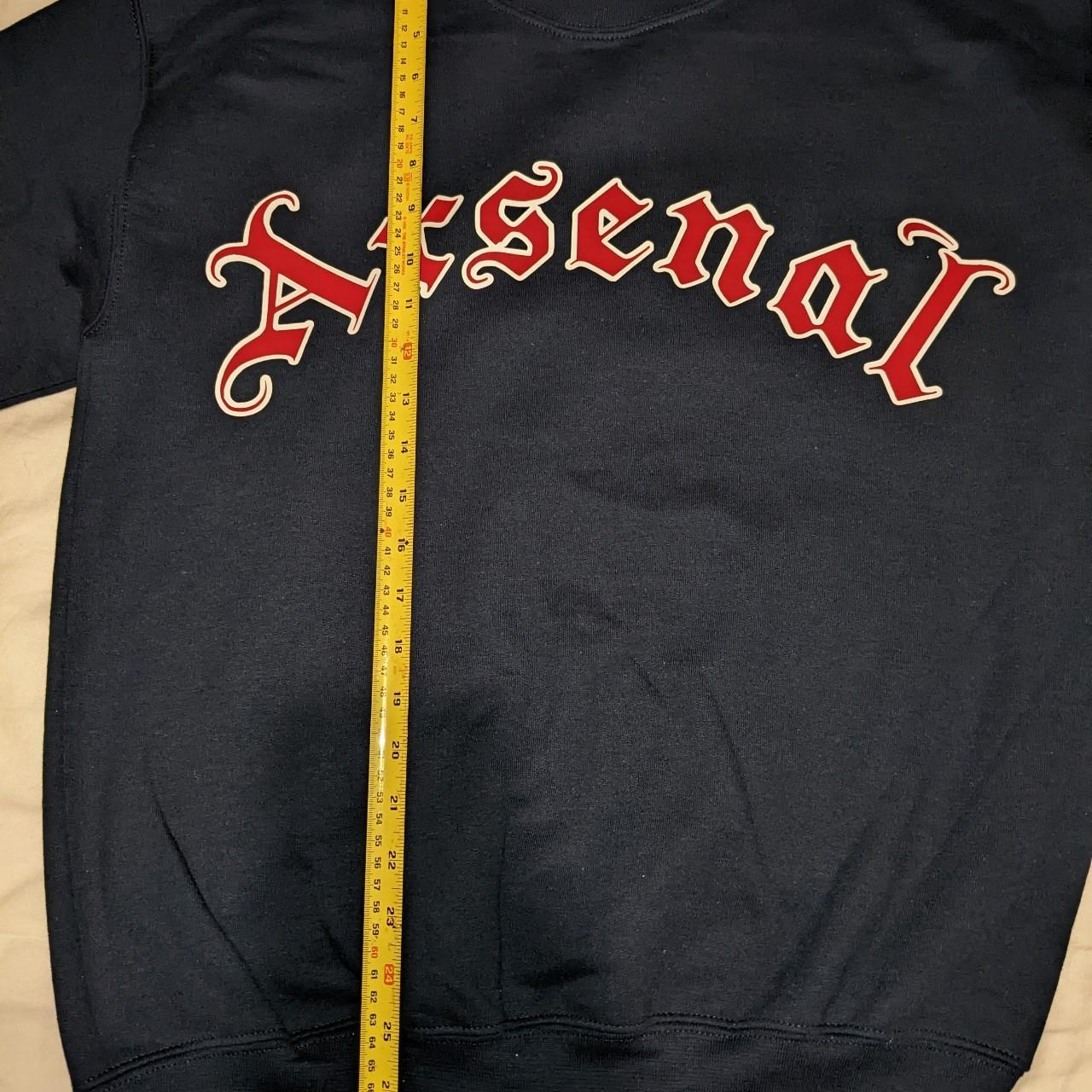 Arsenal Football Sweatshirt Jumper Retro Vintage... Depop