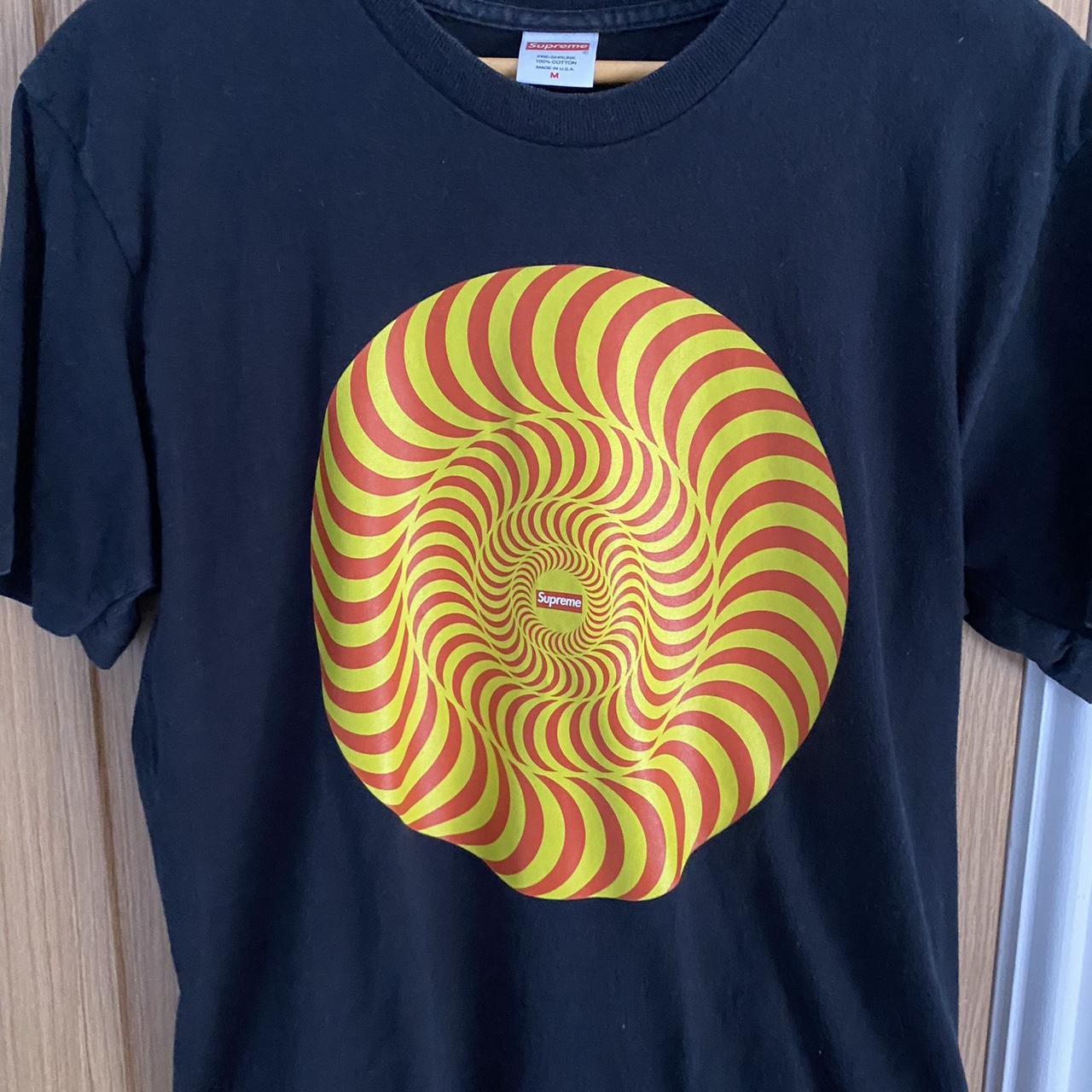 最安値通販supreme spiral tee Tシャツ/カットソー(半袖/袖なし)