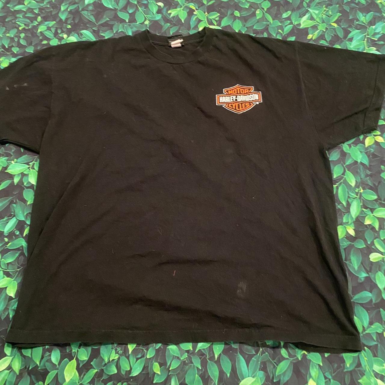 Harley Davidson Tshirt Message with offers Depop