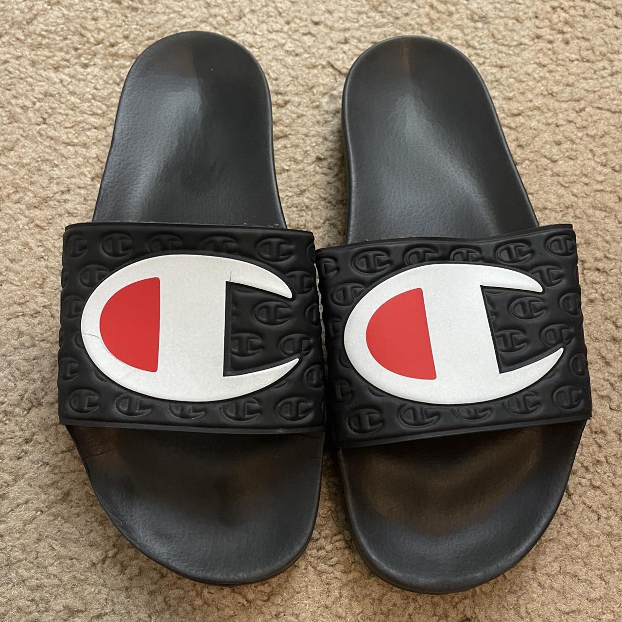 Champion Men's Slides | Depop