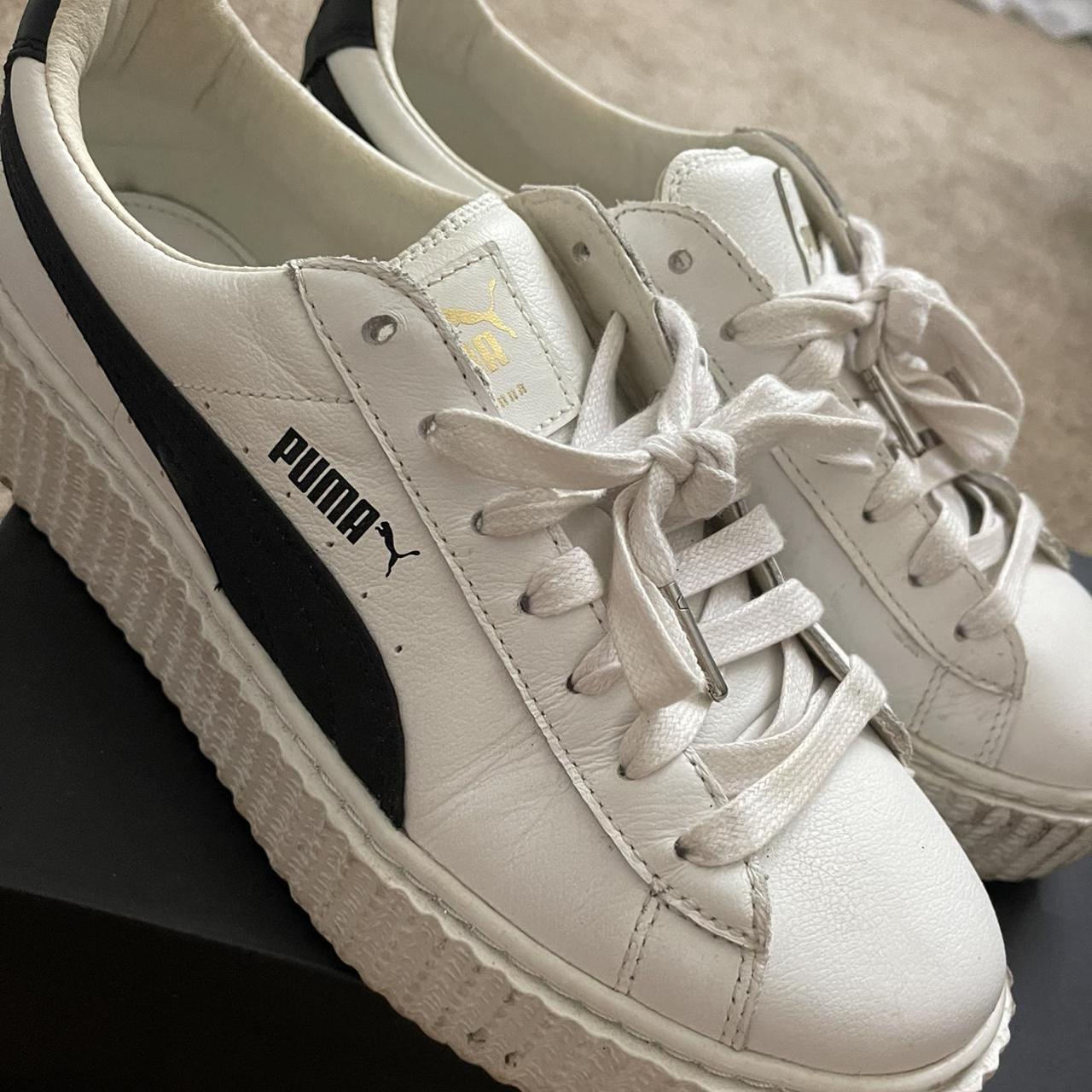 Fenty x on sale puma white creepers