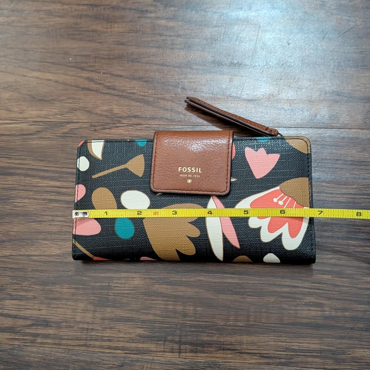 Fossil Women's Wallet - Brown/Multi – Fossil Loga… - image 7