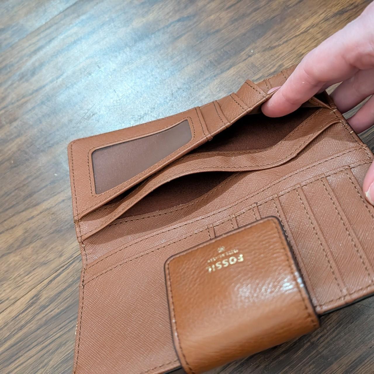 Fossil Women's Wallet - Brown/Multi – Fossil Loga… - image 5