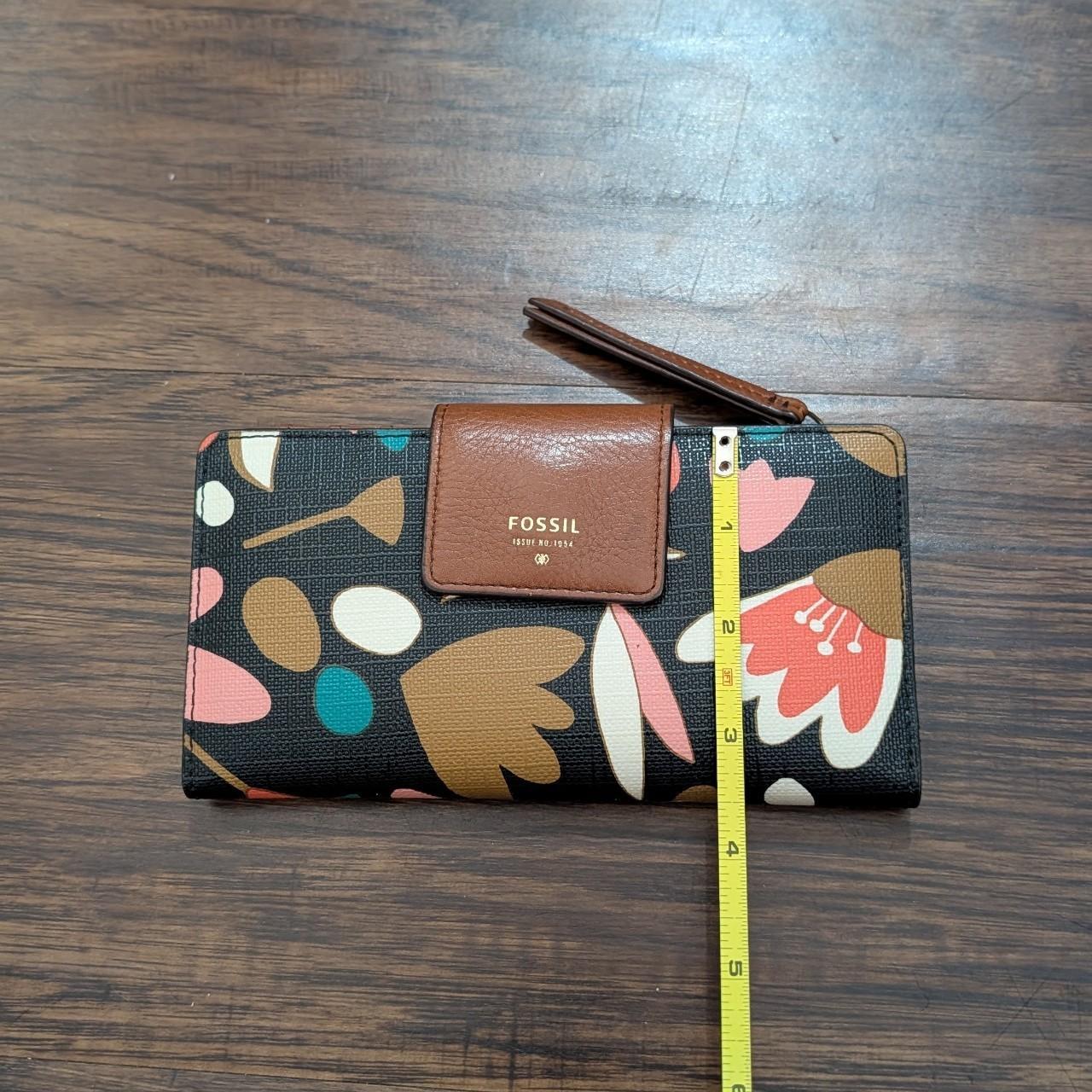 Fossil Women's Wallet - Brown/Multi – Fossil Loga… - image 8