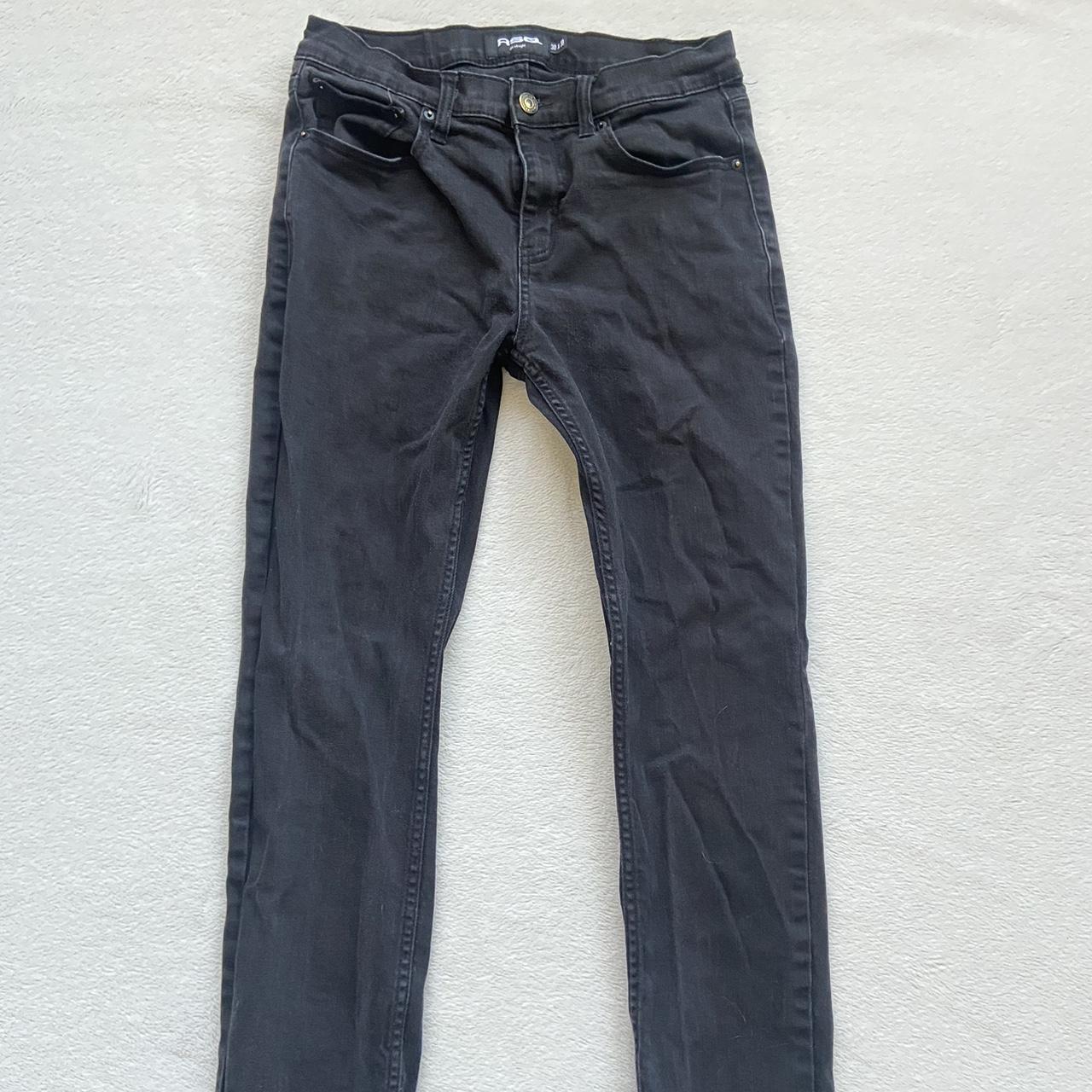 RSQ Men's Black Jeans | Depop