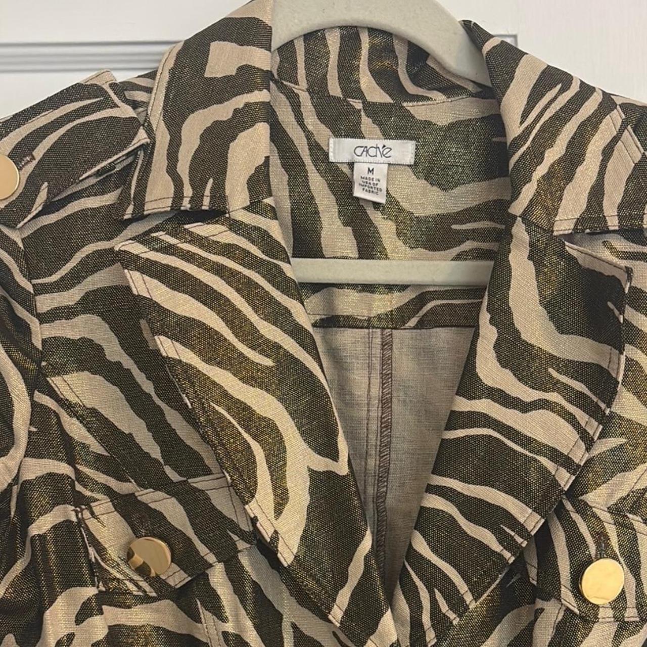 Cache Women's Jacket - Multi/Brown - M – Cache Me… - image 2