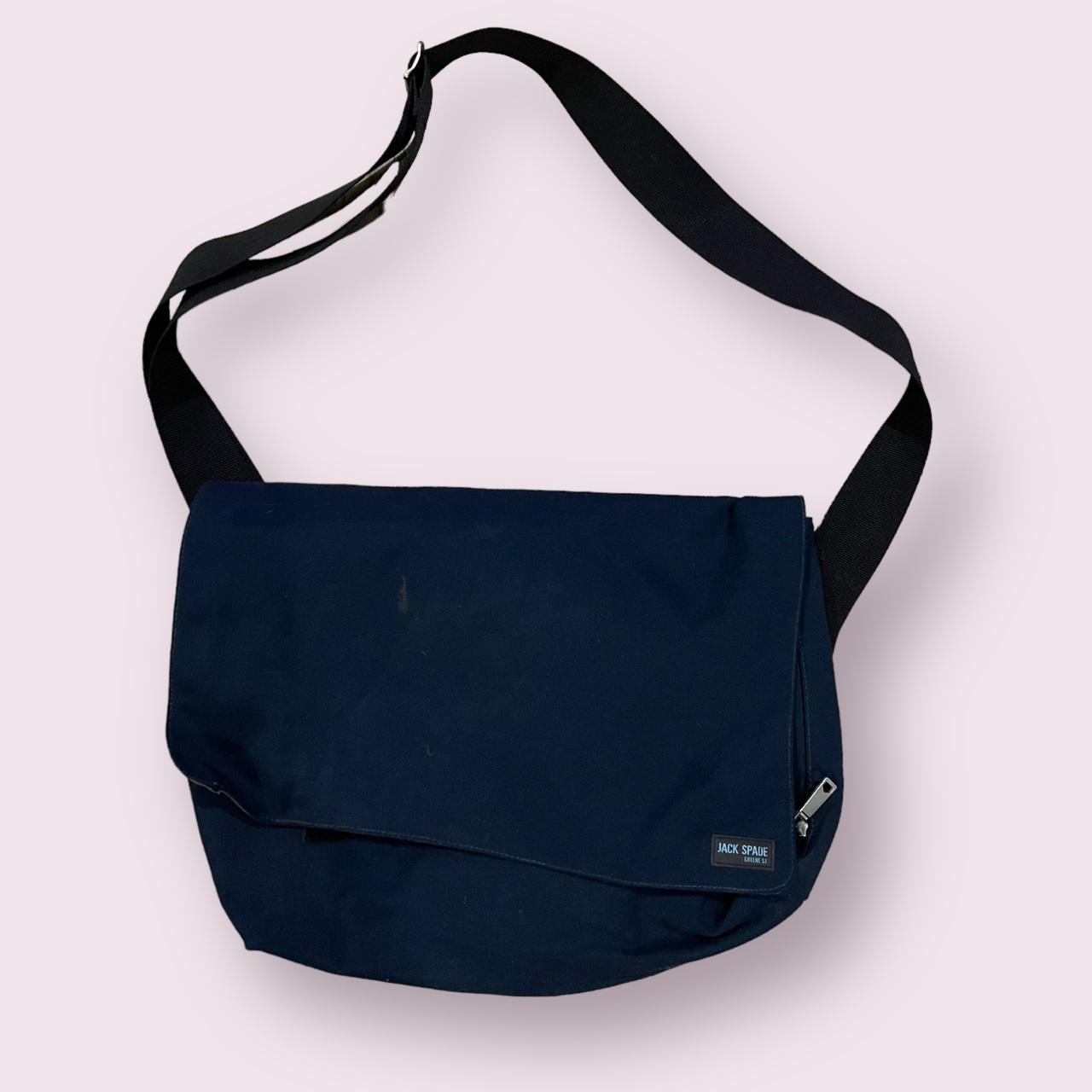 Jack spade discount canvas messenger bag