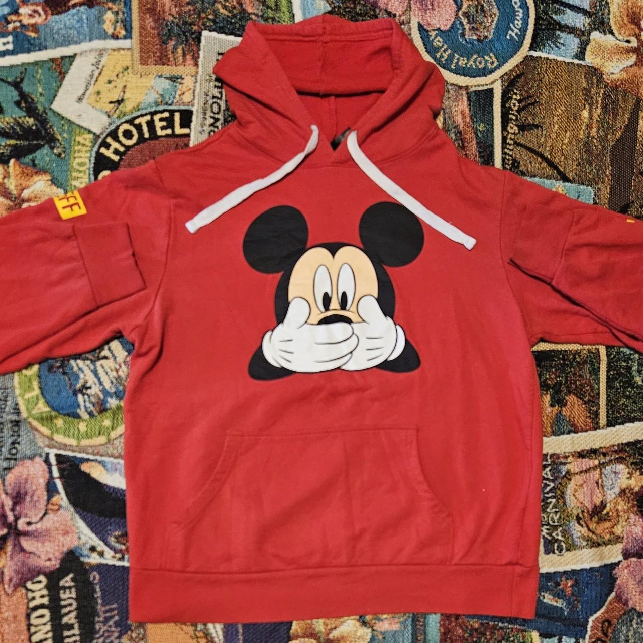 Huf store hoodie red