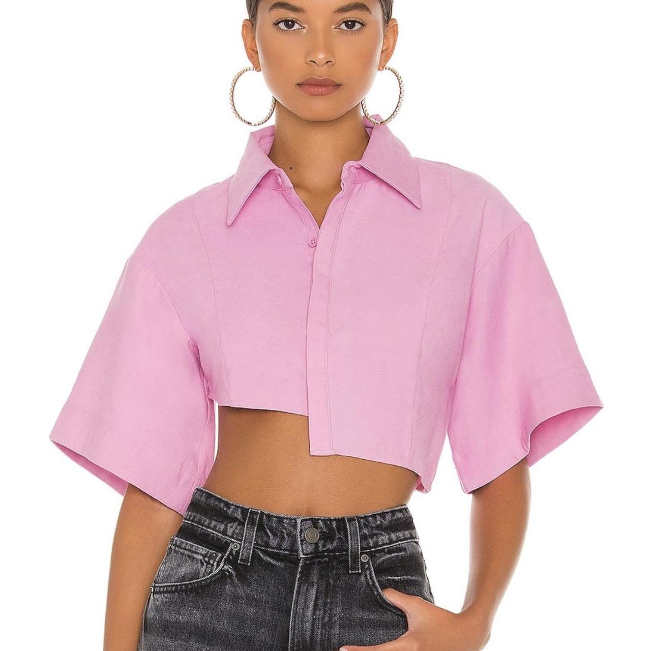 Atoir Women's Pink Crop-top