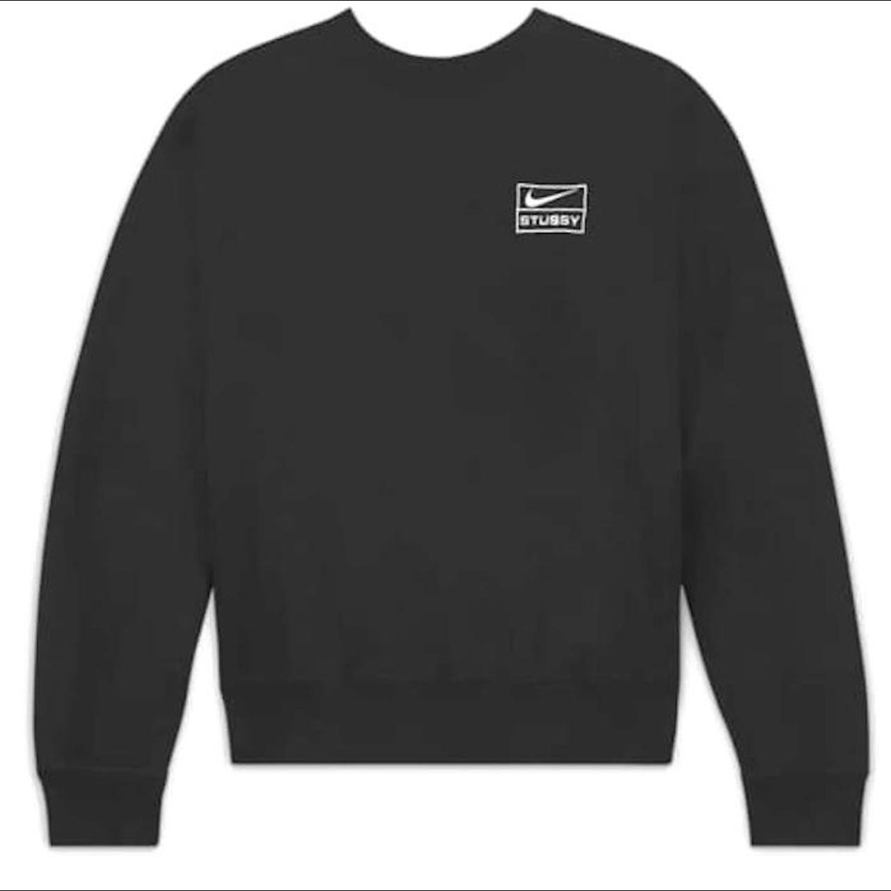 Stüssy Men's Black Jumper | Depop