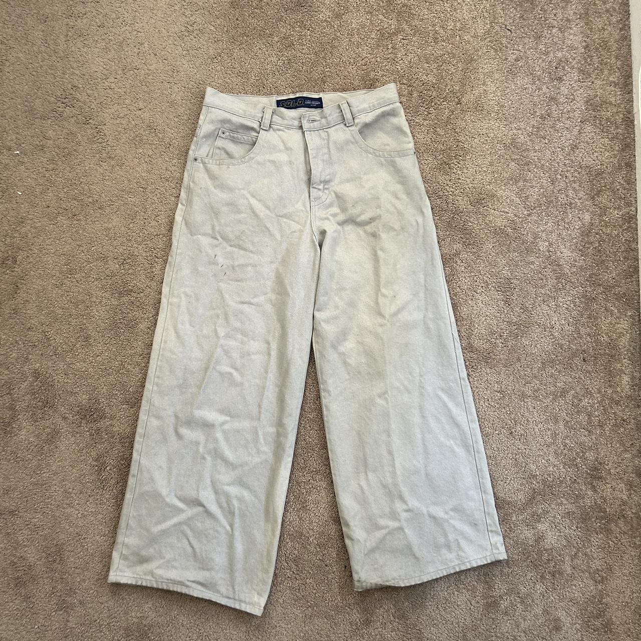 Really cool vintage Solo Semore Jeans size 36x32 !!... - Depop