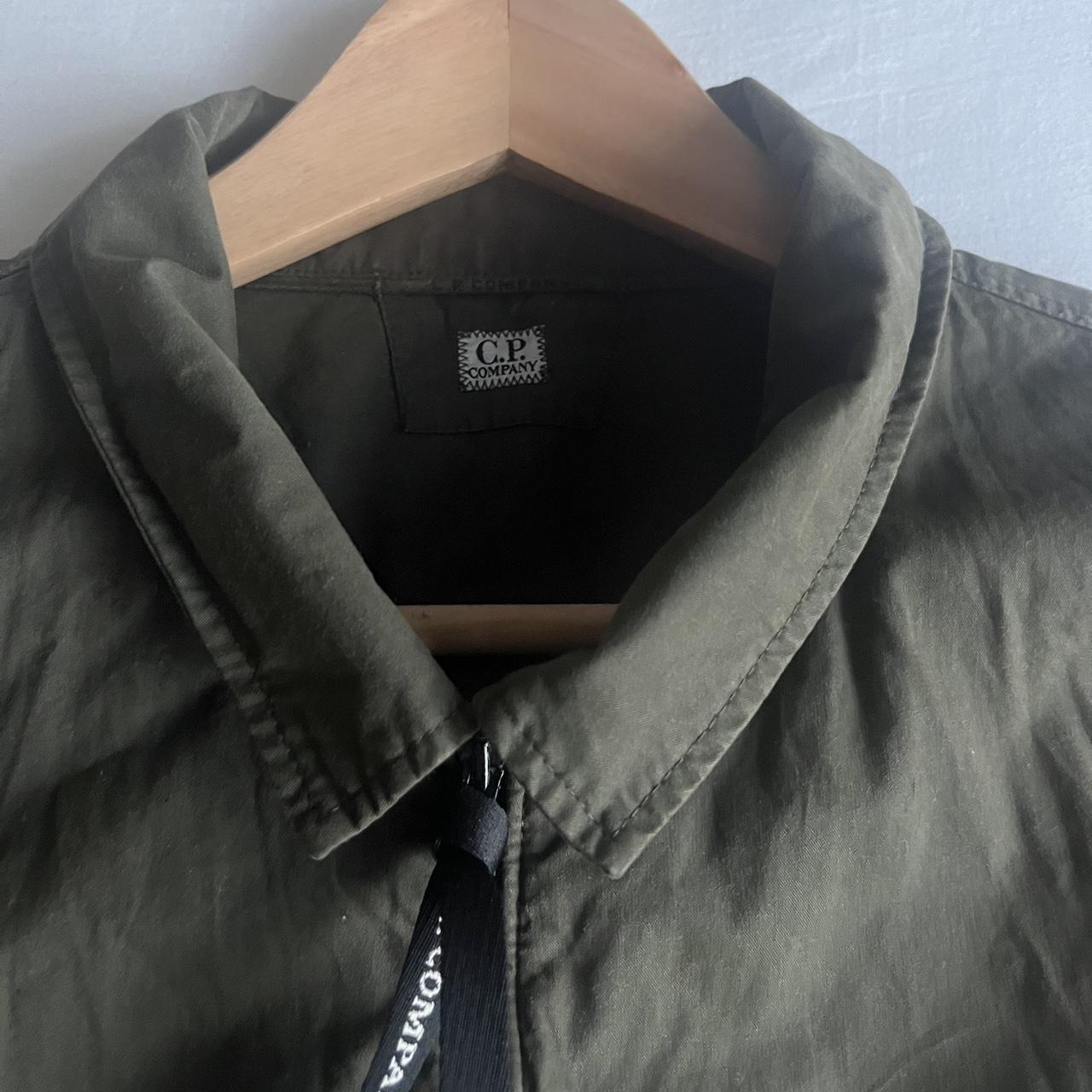 C.P. Company overshirt khaki XXL Authentic with... - Depop