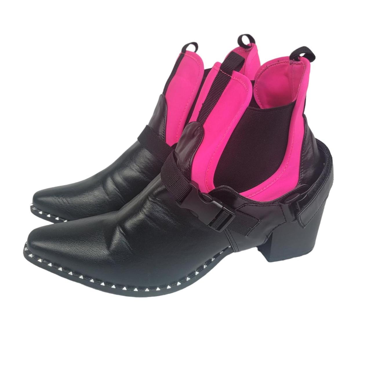 Cape Robbin Hotshot Pink and Black Cowboy Depop