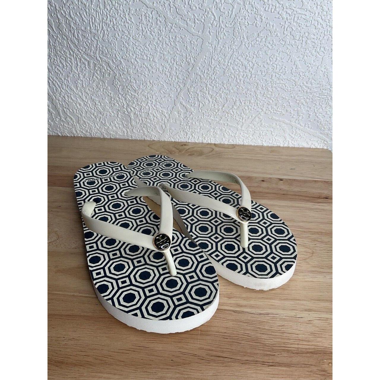 White sandals cheap tory burch