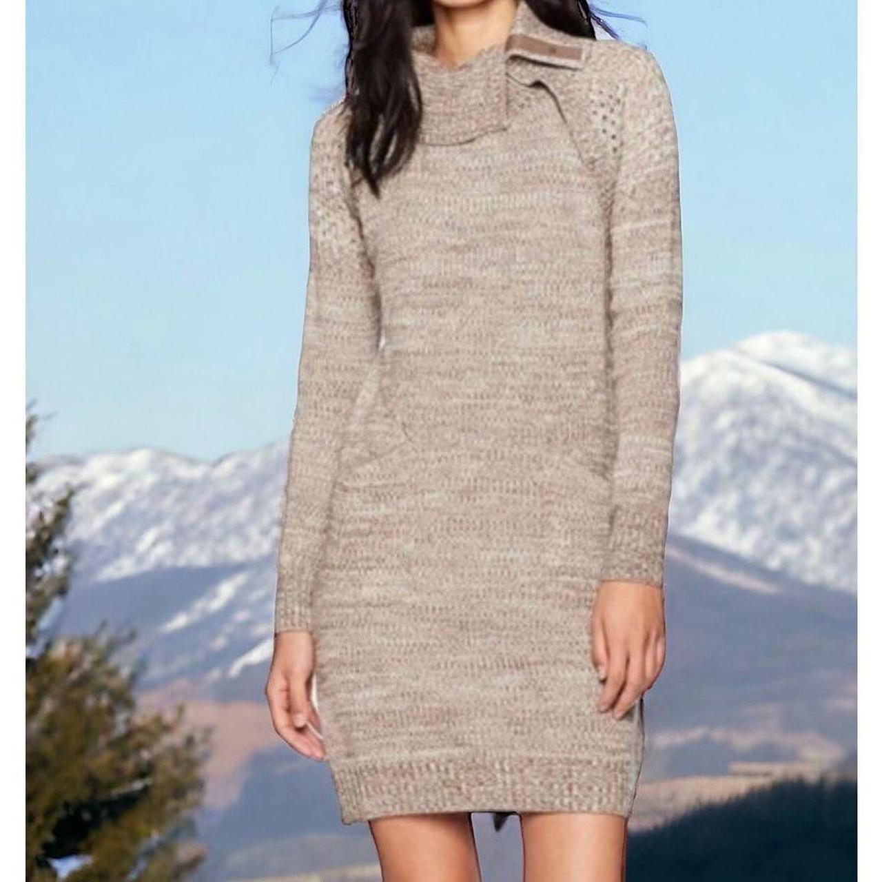 This prAna sweater dress is a perfect addition to