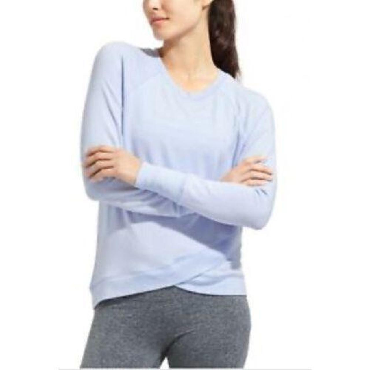 Athleta serenity criss cross sweatshirt hotsell