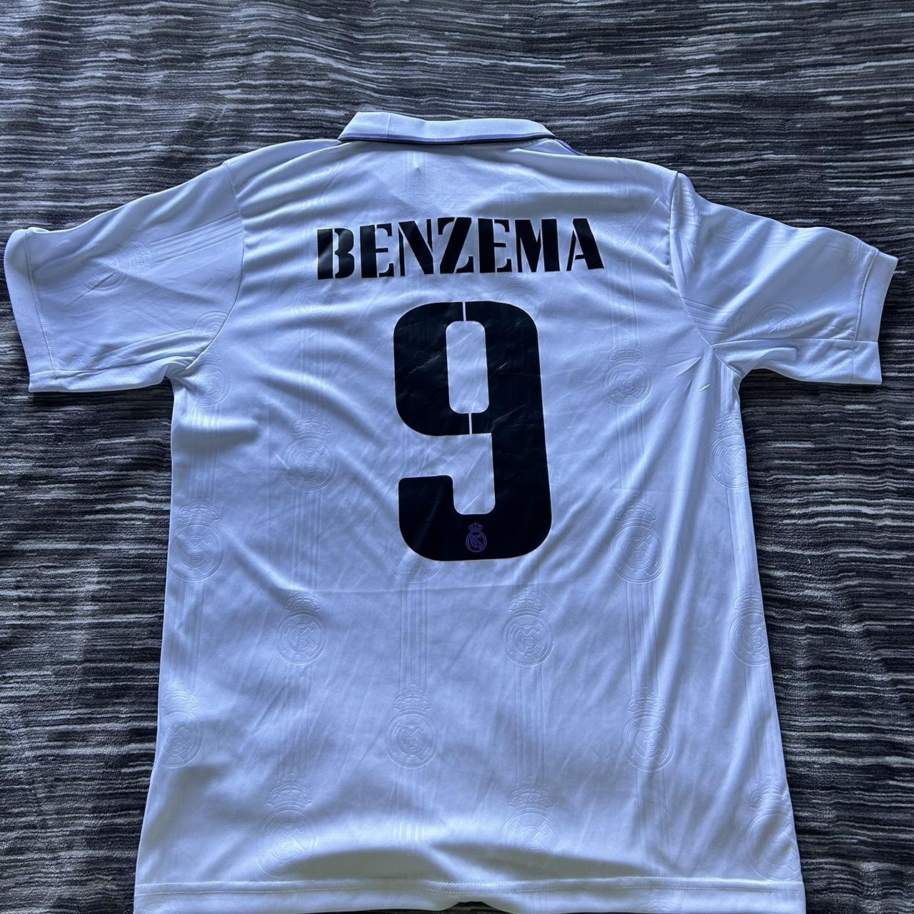 Karim Benzema Real Madrid Jersey 👑🇫🇷 Feel Free To... - Depop