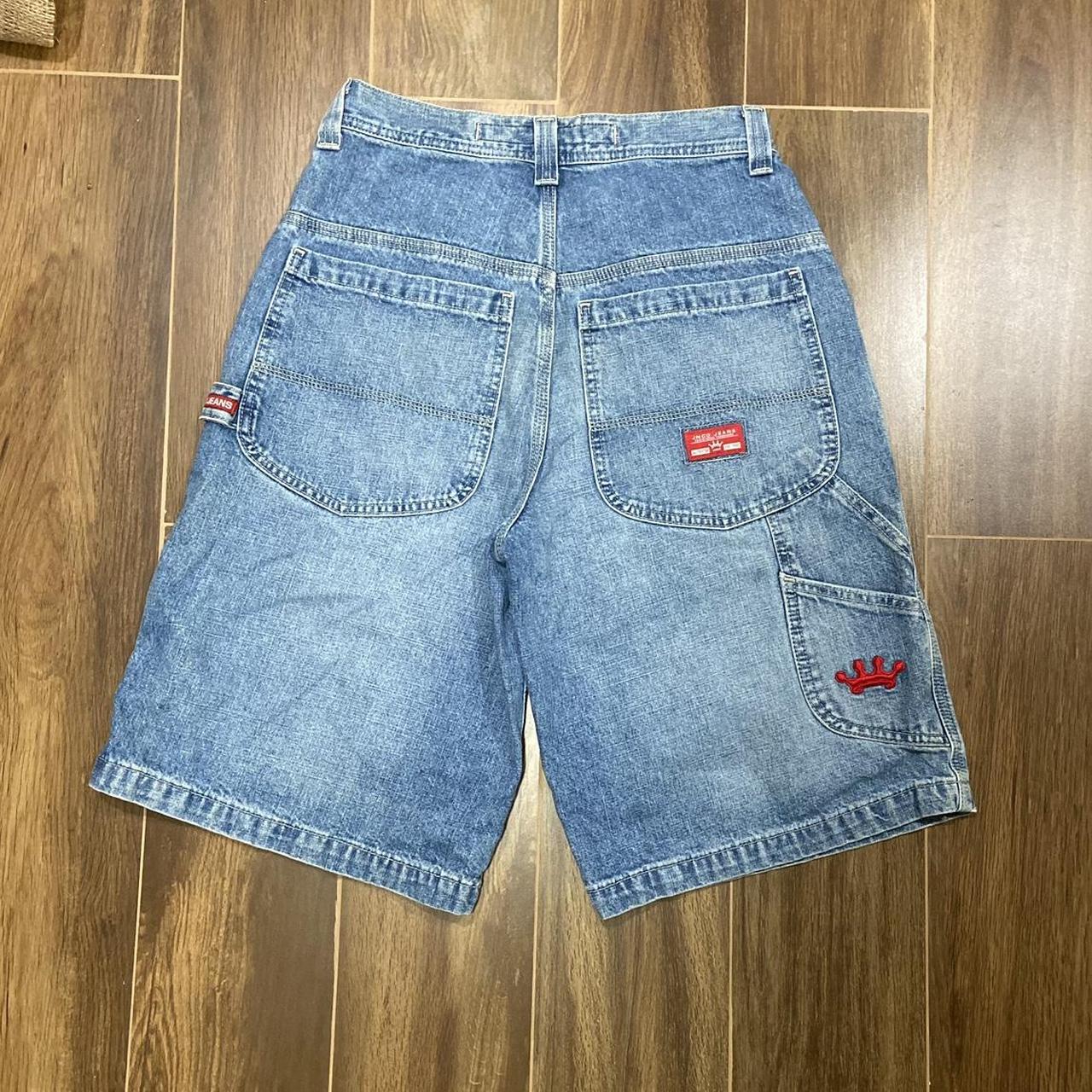 Jnco red crown skater jorts ! Size- 28 Condition-... - Depop