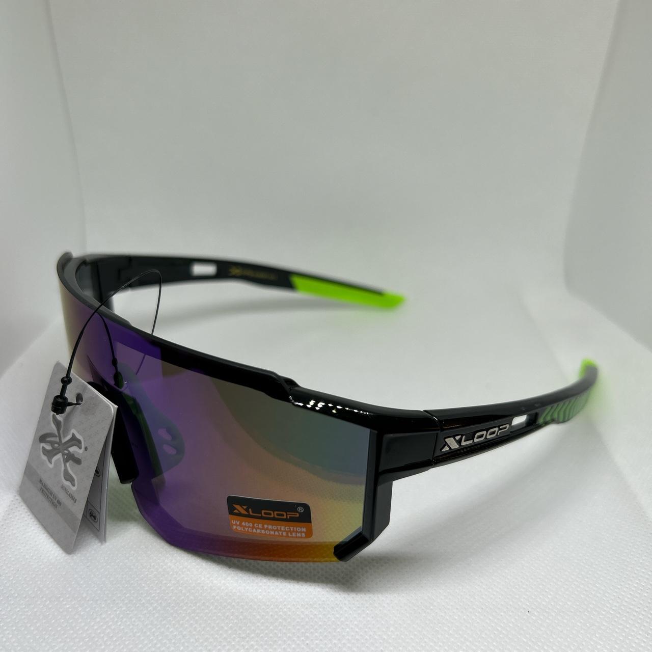 X-Loop Mens Mirrored Sunglasses., Same to next day