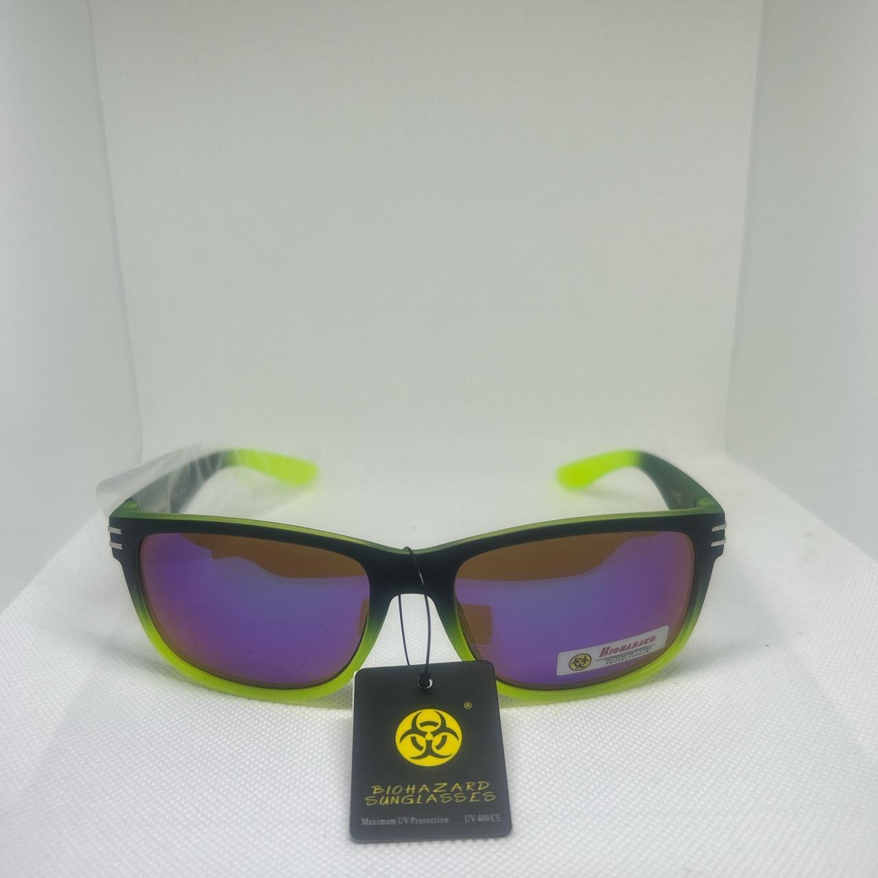 Biohazard Classic Mens Sunglasses UV 400 Protection Depop