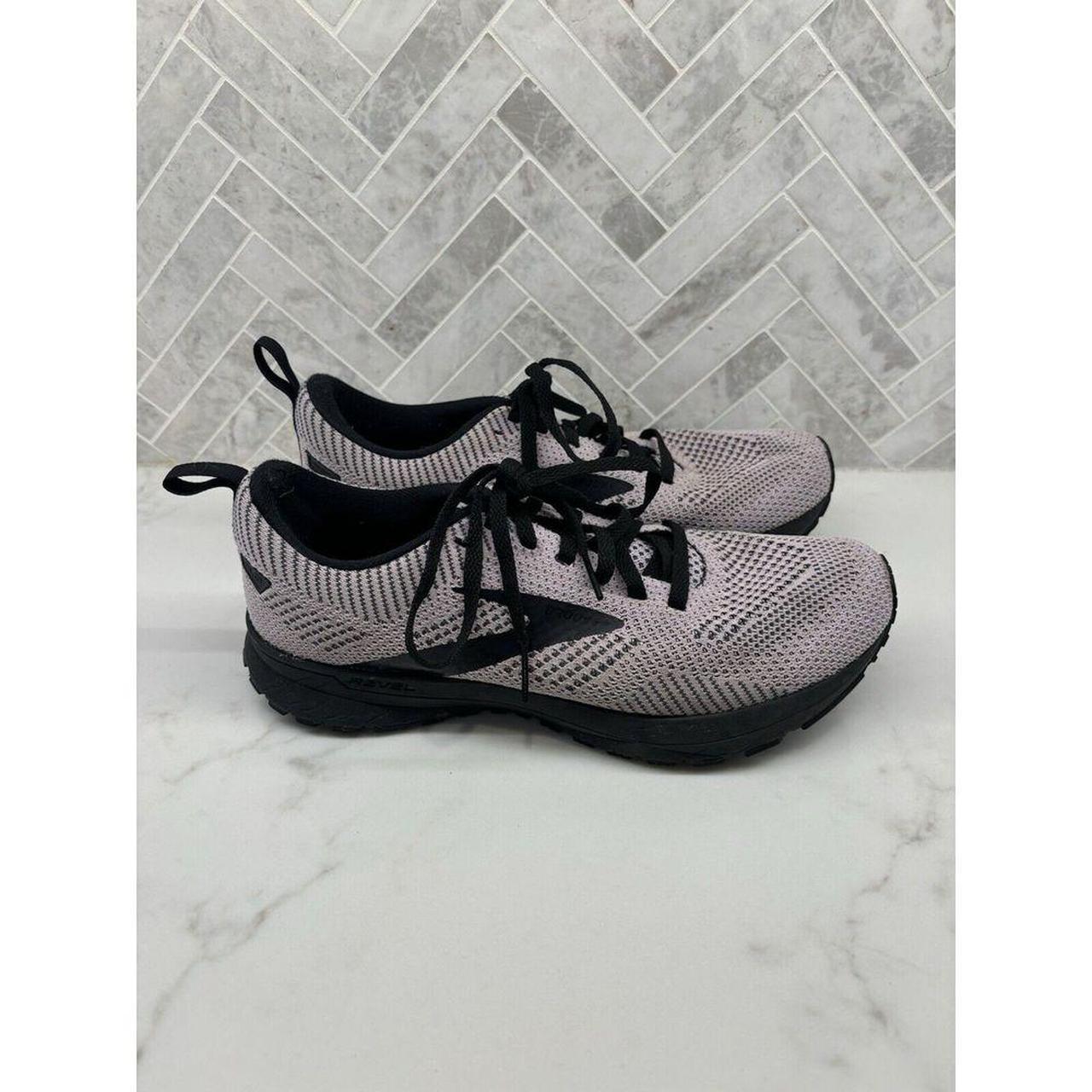 Brooks Revel 5 Lilac Ebony Black Sneakers Shoes. Depop