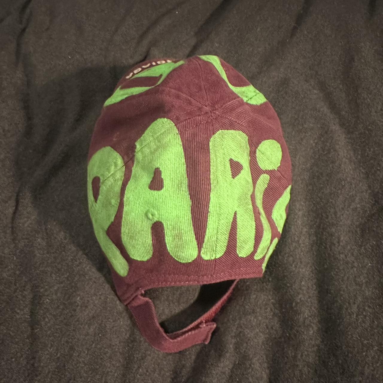 Balenciaga BB spray paint baseball cap Ordered from... Depop