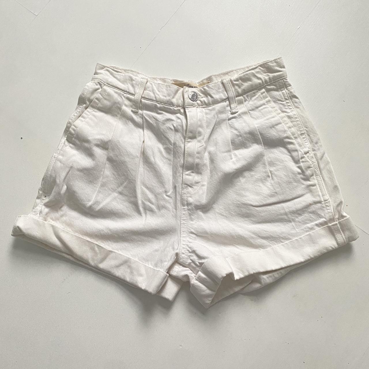 Gorgeous white/cream vintage GAP denim shorts. Best... - Depop