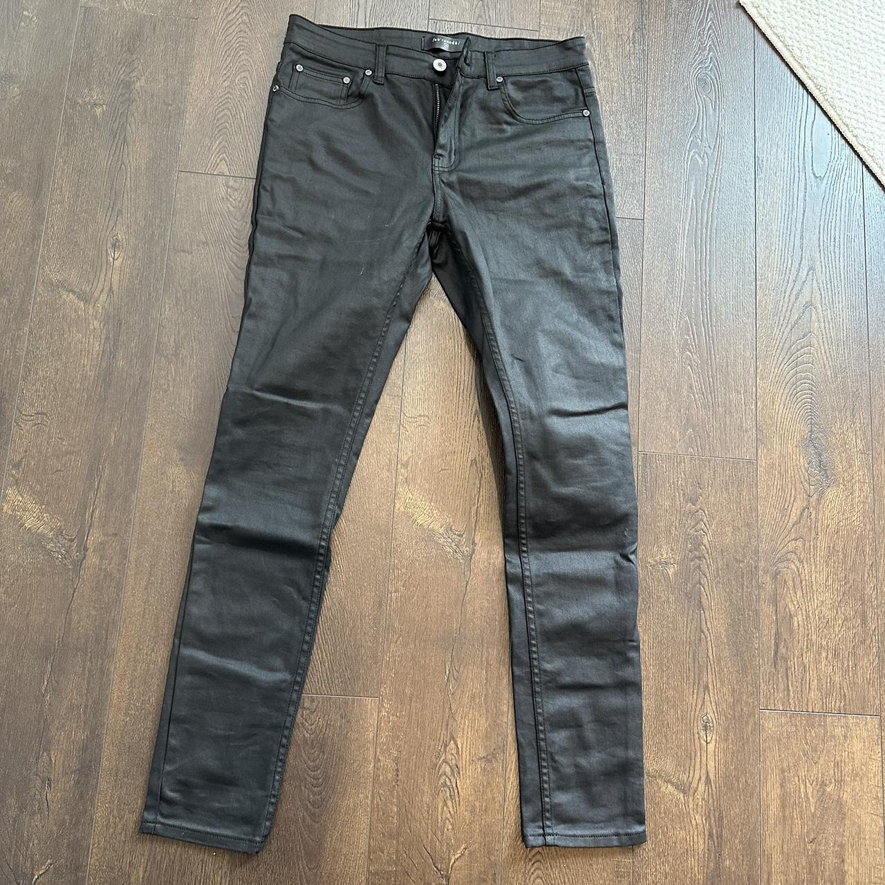 Serenade Black Wax Denim. Skinny fit. Worn 1x. - Depop