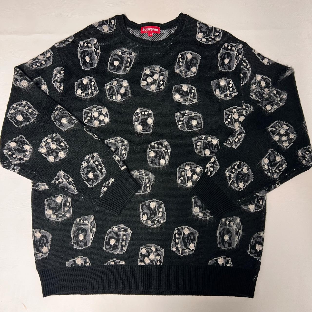Supreme Dice print sweater Brand new with tags 100%... - Depop