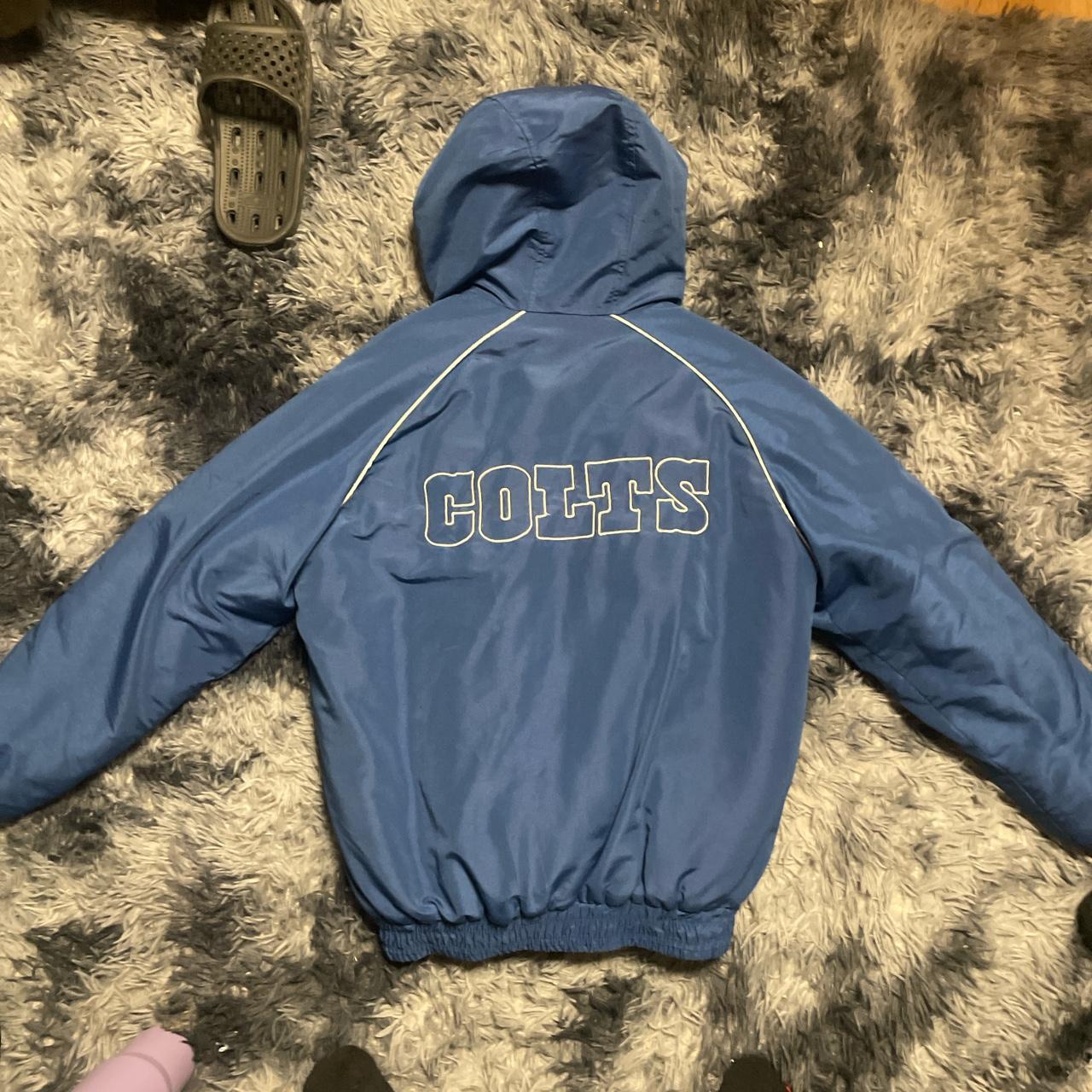 Colts Puffer Jacket NFL Branded Vintage Like New - Depop