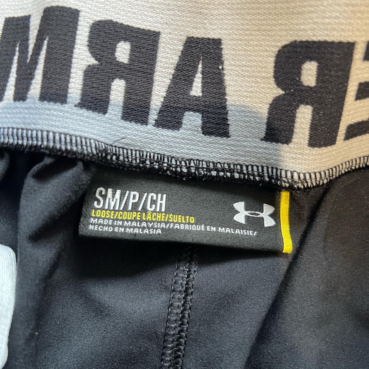 Black Under Armour Shorts • Pockets • Elastic... Depop