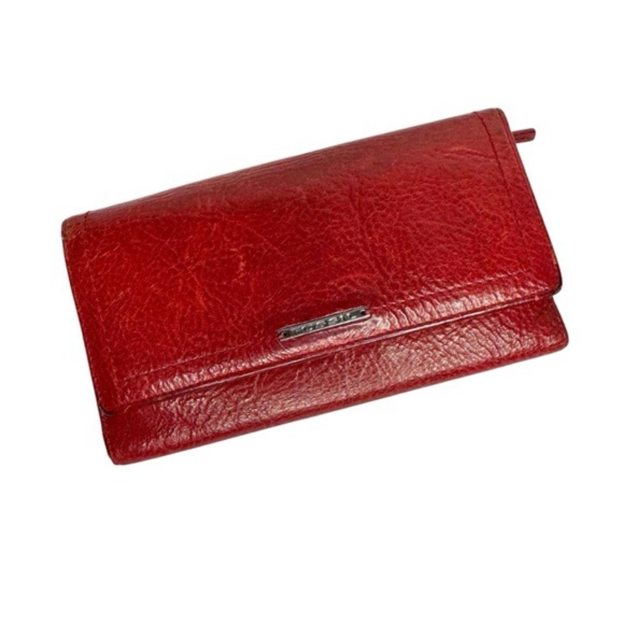 Fossil Women's Wallets - Red – FOSSIL RED TEXTURE… - image 1